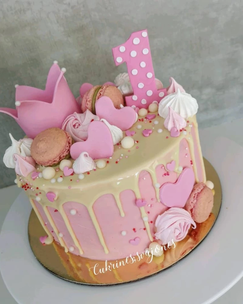 1 - ojo gimtadienio tortas deko