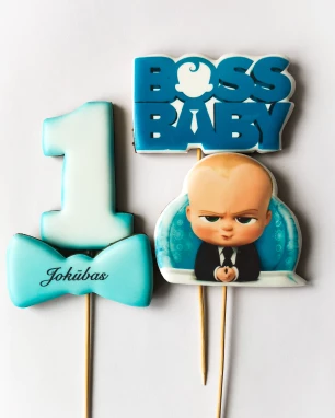 Papuošimai tortui "Boss baby"