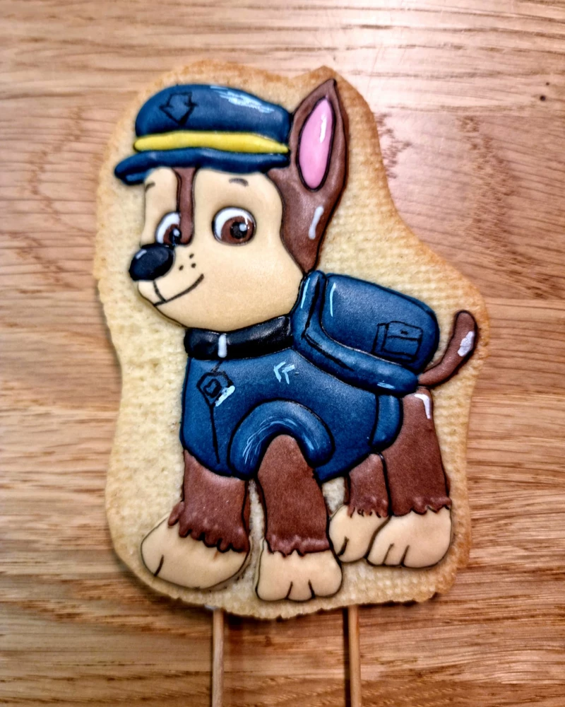 Dekoruoti sausainiai "Šunyčiai patruliai"