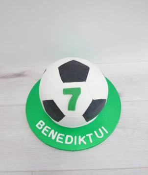 3D tortas "Futbolas"