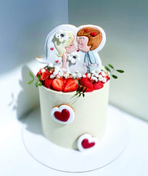 Vestuvinis tortas "Meilė"