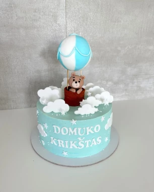 Krikštynų tortas berniukui