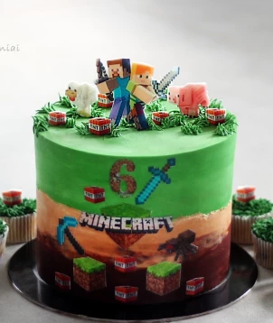 Tortas "Minecraft"