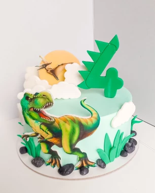 Tortas "Dinozaurai"