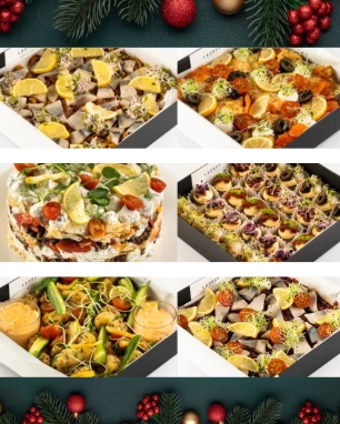 7 patiekalų Vaišių stalas LAURUS KŪČIOS, (8-10 asm.)