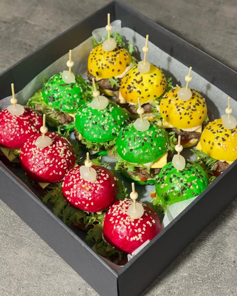 Mini burgeriukai