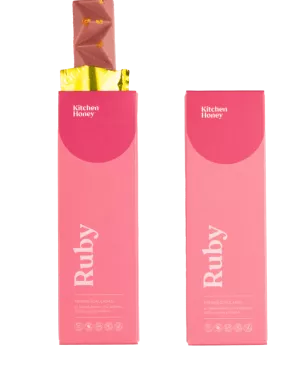 Šokoladas su žiedadulkėmis ,,RUBY"