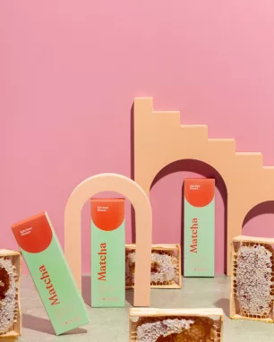 Verslo dovana - Šokoladai su žiedadulkėmis ,,MATCHA"/"RUBY"
