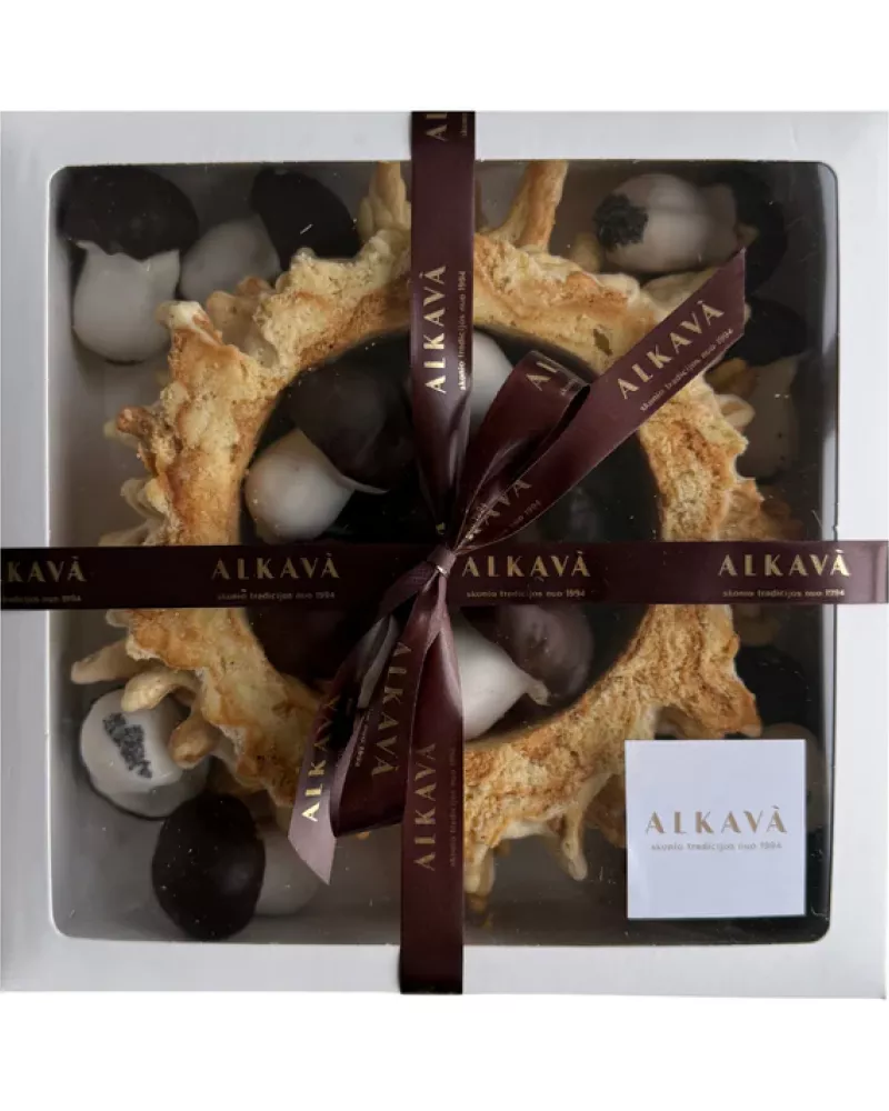 Dovana - Šakočio ir grybukų rinkinys