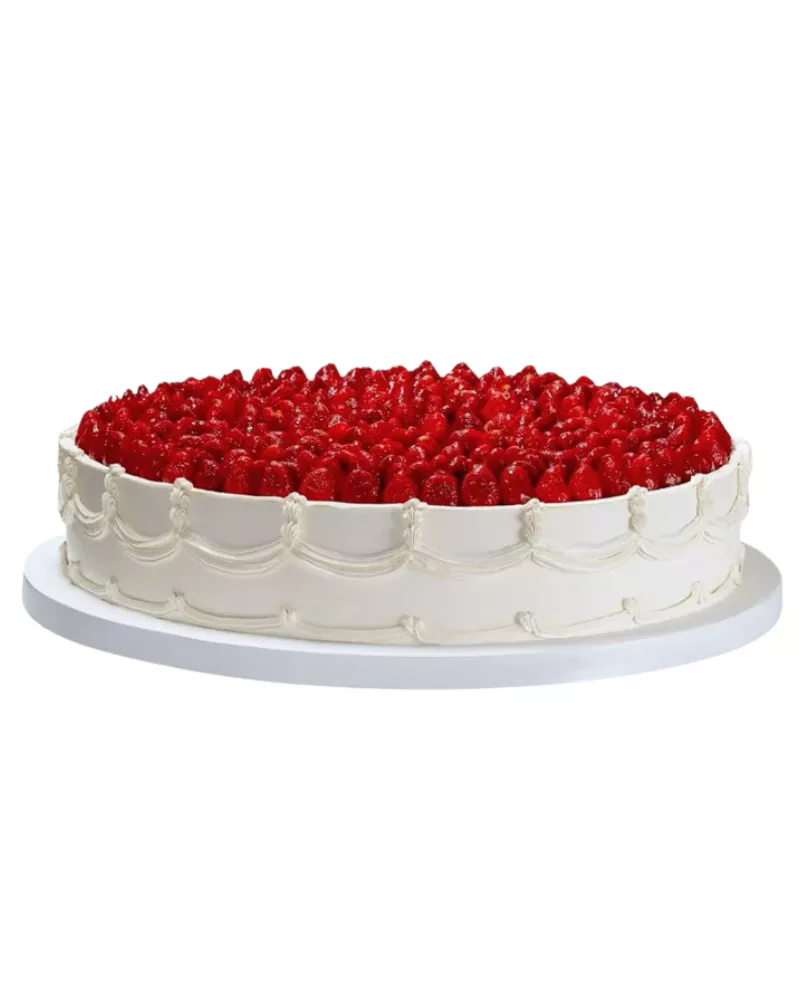 Vintažinio puošimo didelis tortas su uogomis (nuo 4 kg)