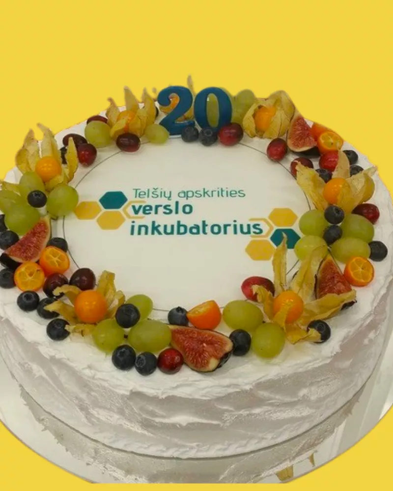 Tortai IMONĖMS su logotipu