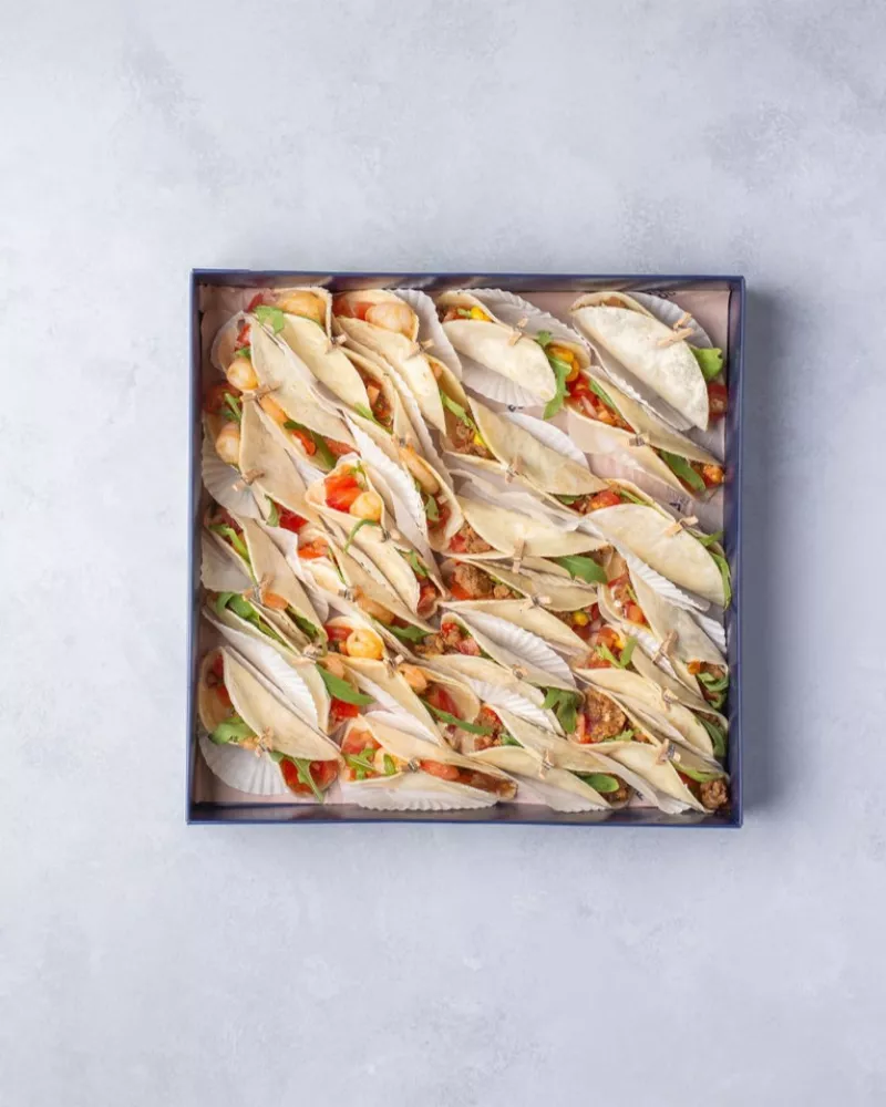 Meksikietiškų tacos rinkinys, 20 vnt.