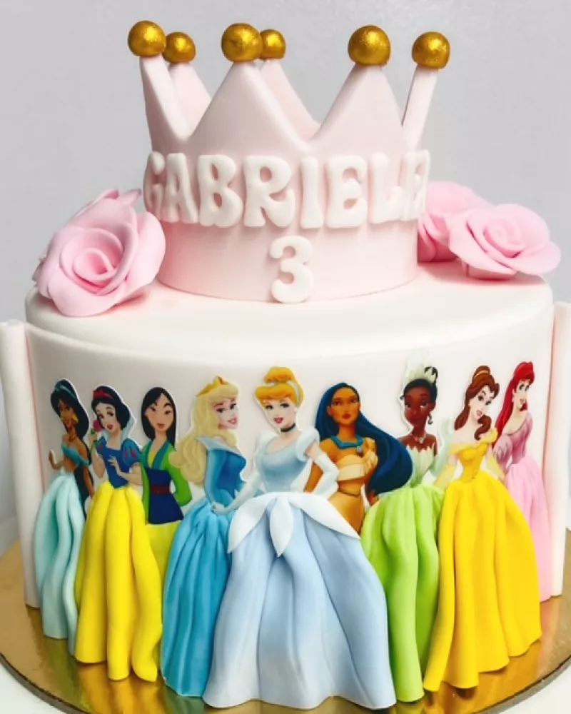 Tortas DISNEY PRINCESĖS