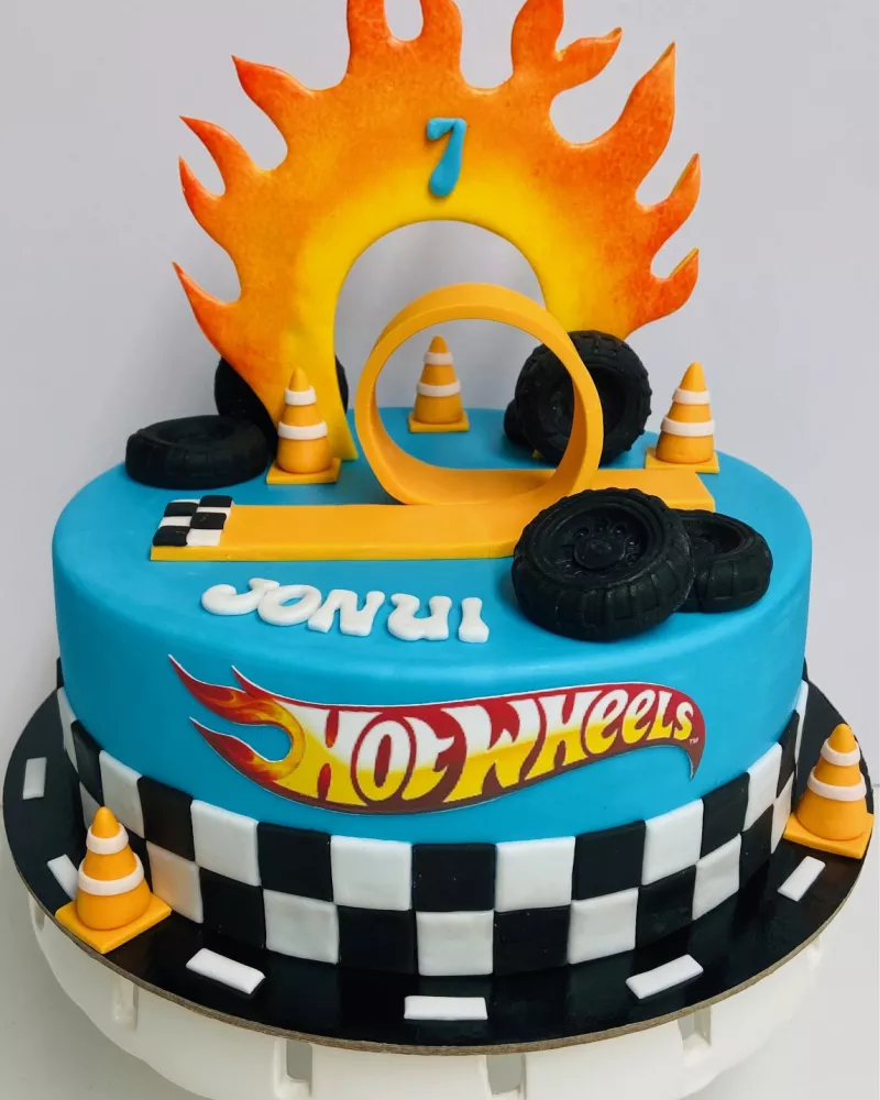 Tortas "Hot Wheels"