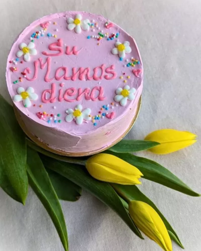 BENTO tortas (Motinos diena GĖLĖS), ~450 g