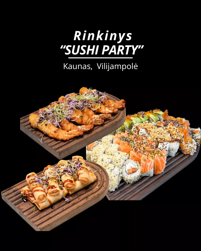 Rinkinys SUSHI PARTY