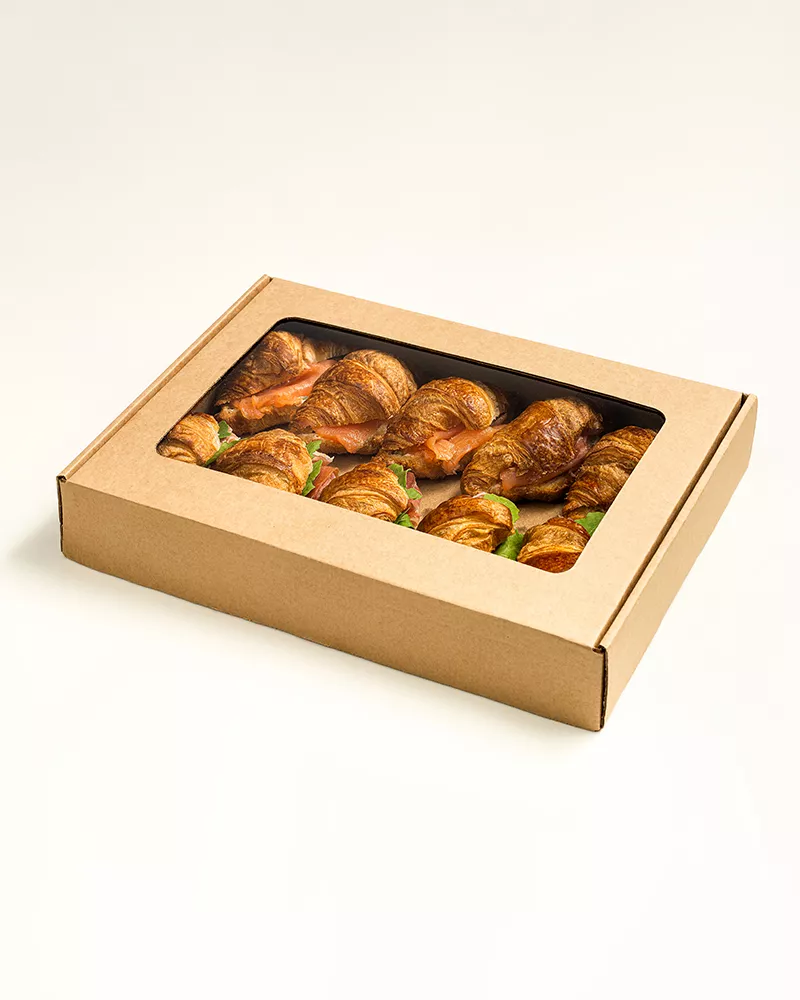 Mini kruasanų rinkinys Vegetariškas, 10 vnt.