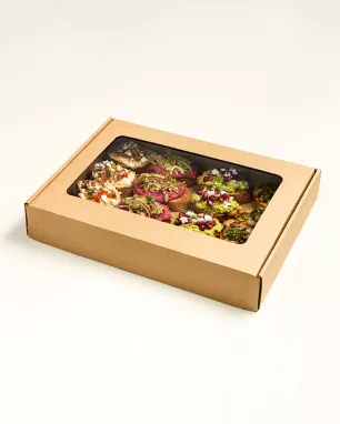Brusketų rinkinys Vegetarams 16vnt.