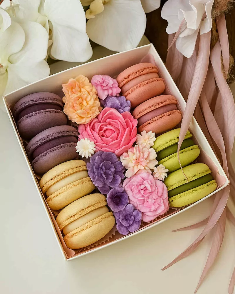 Macarons dėžutė