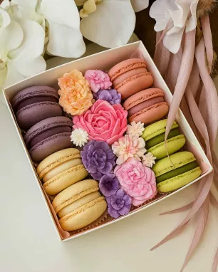 Macarons dėžutė