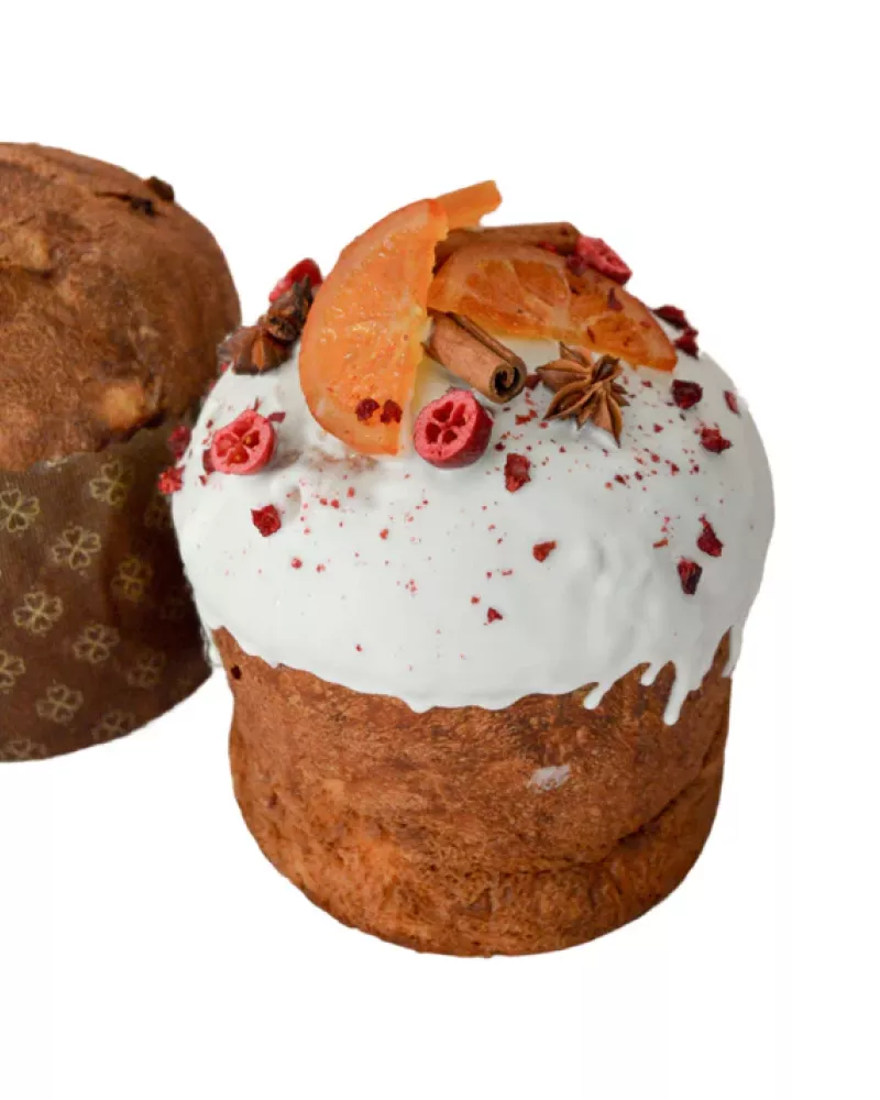 Panettone pyragas Kalėdoms