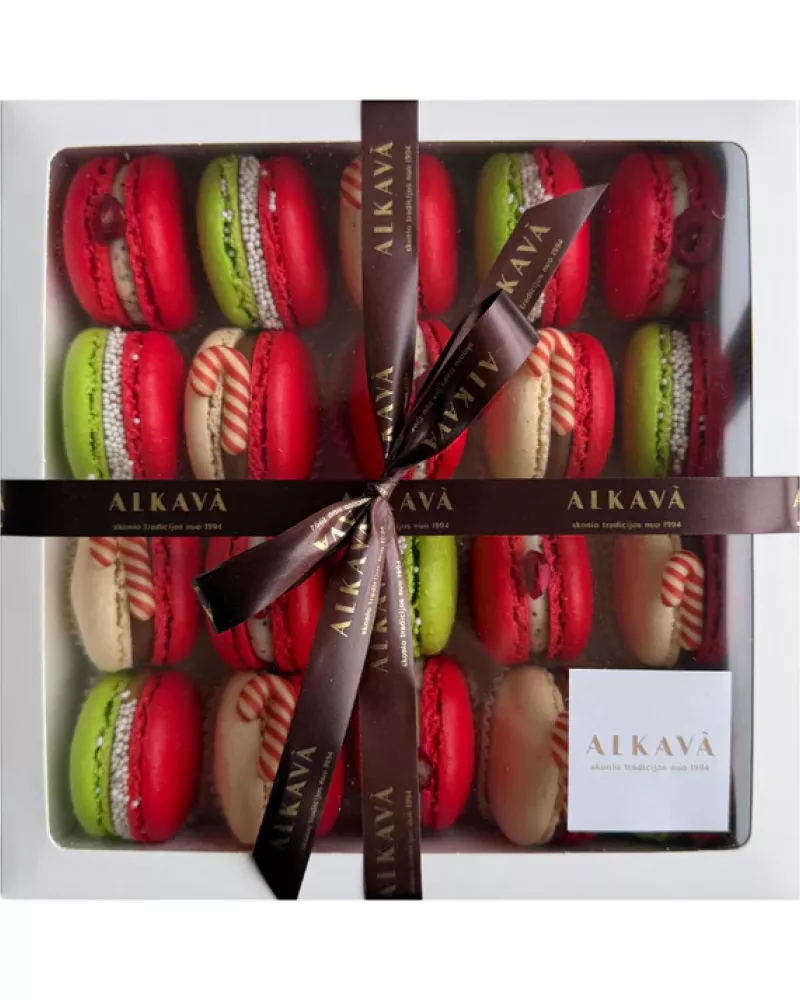Kalėdinis Macaroon's rinkinys (atsiėmimas NUO LAPKRIČIO MĖN.)