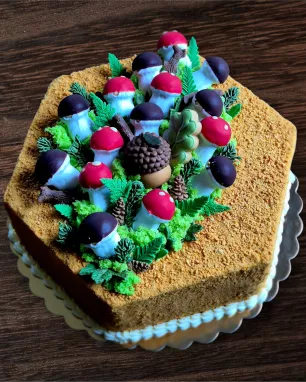 Klasikinis lakštinis tortas MEDUTIS