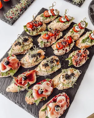 Brushetta rinkinys 16 vnt.