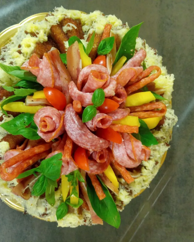 Keptos duonos tortas