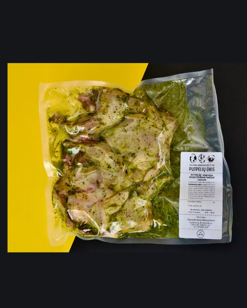 Putpelių "Prancūziškas daržas" marinate rinkinys