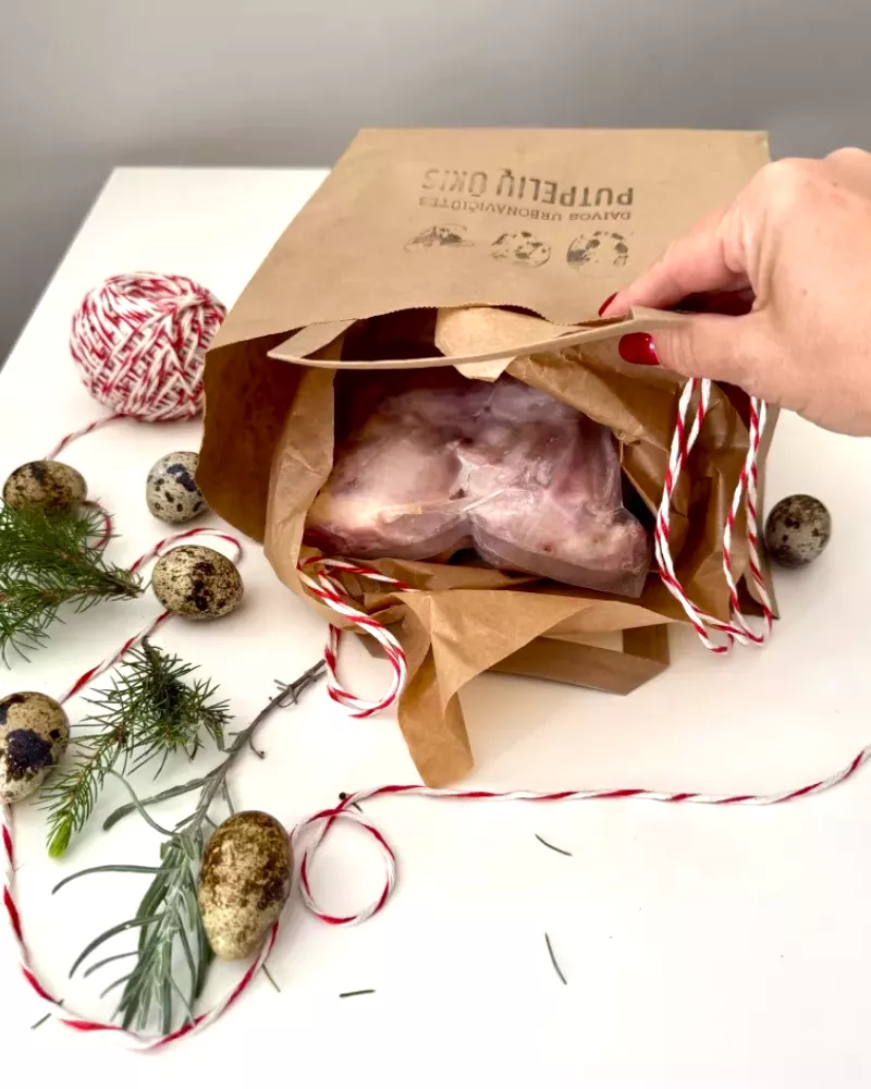 Putpelės "Prancūziškas daržas" marinate (1 kg)