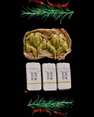 Putpelių "Prancūziškas daržas" marinate rinkinys