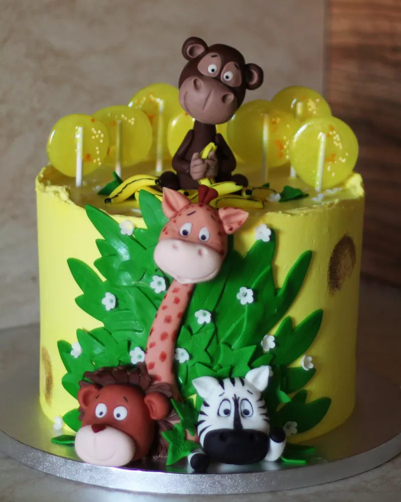 Vaikiški tortas "Gyvūnai"