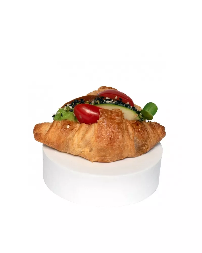 Vegetariškas mini kruasanas