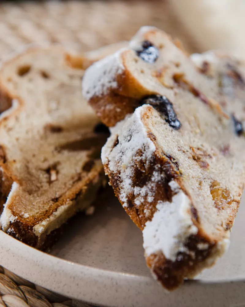 Kalėdinis štolenas prabangioje dovanų dėžutėje, ~1kg