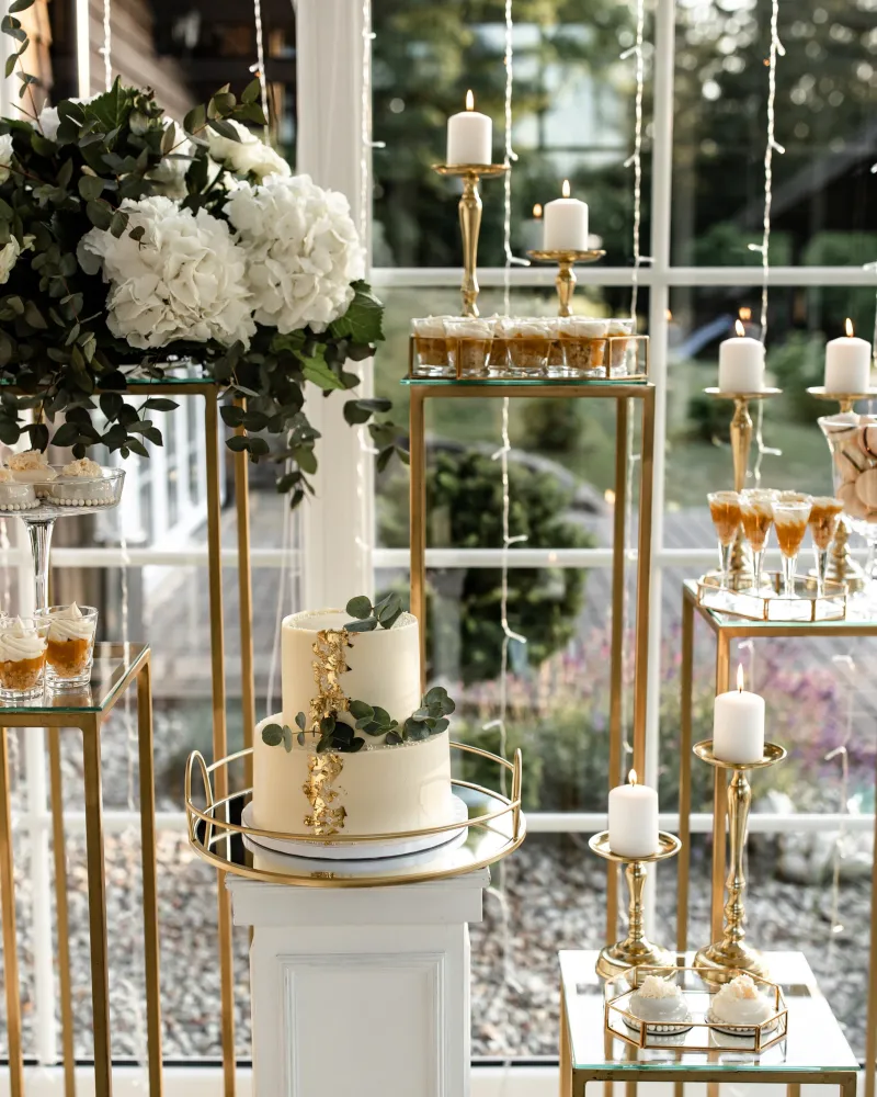 Šventinis Saldus stalas jubiliejui/vestuvėms/krikštynoms