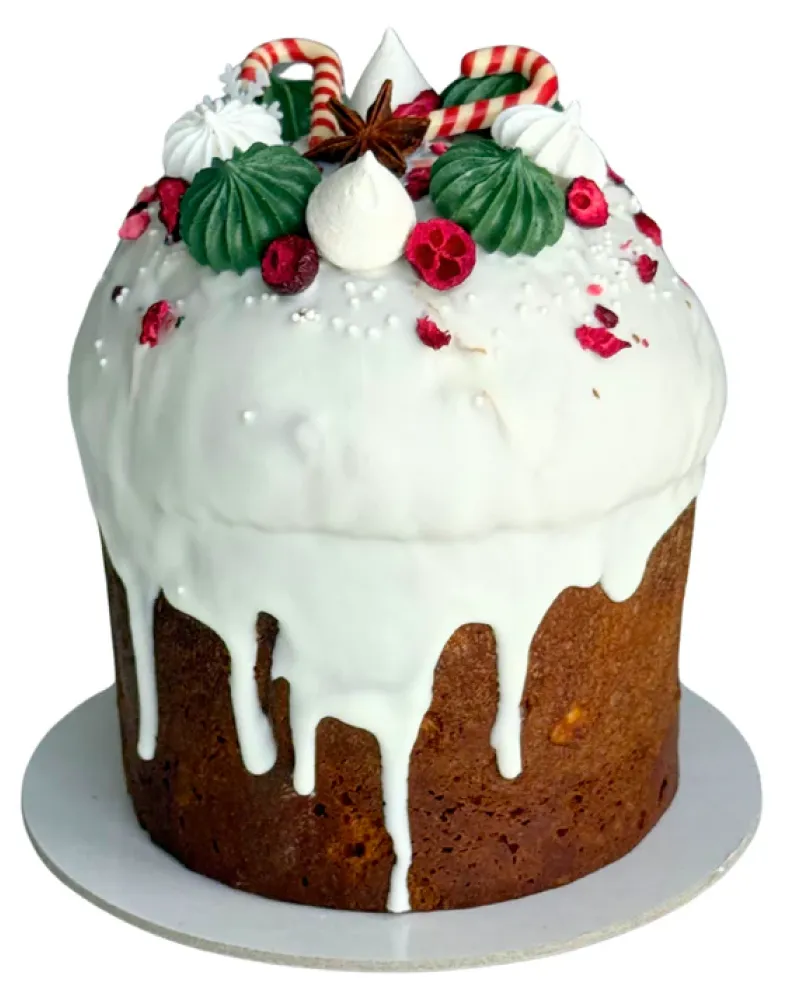 Panettone pyragas Kalėdoms