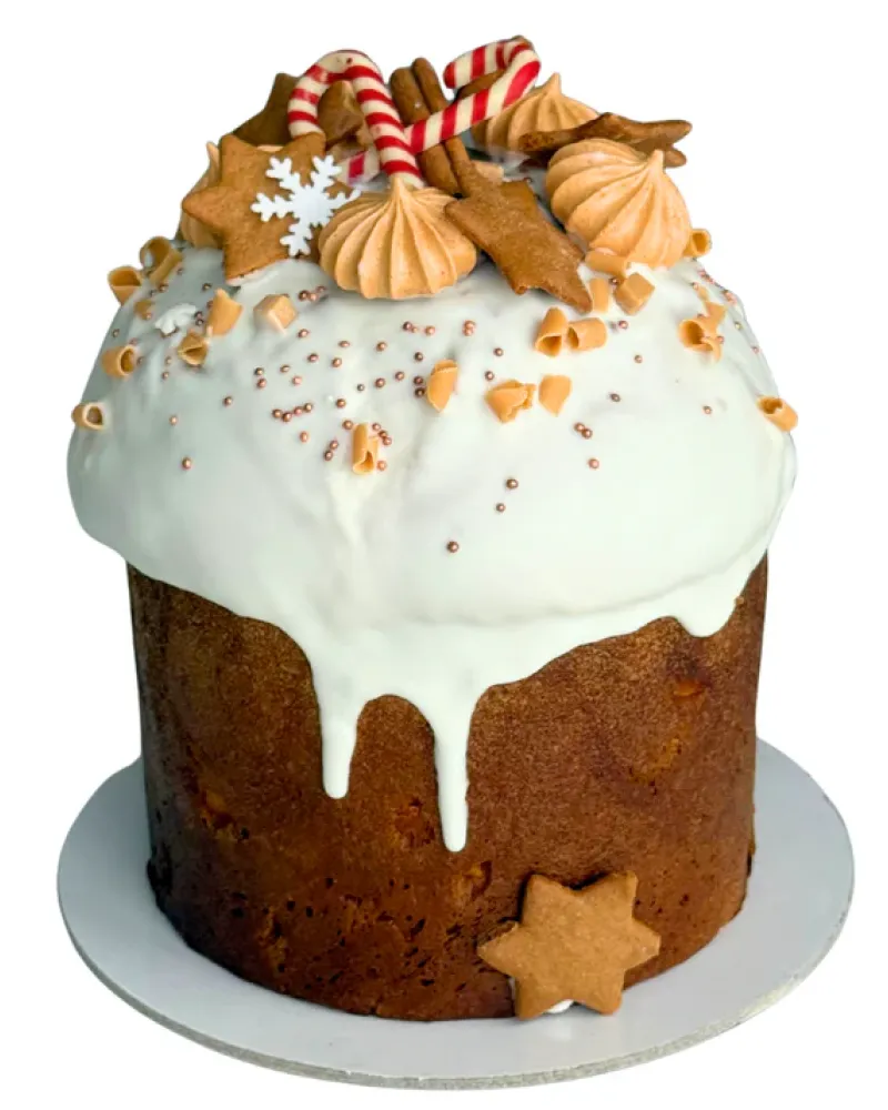 Panettone pyragas Kalėdoms