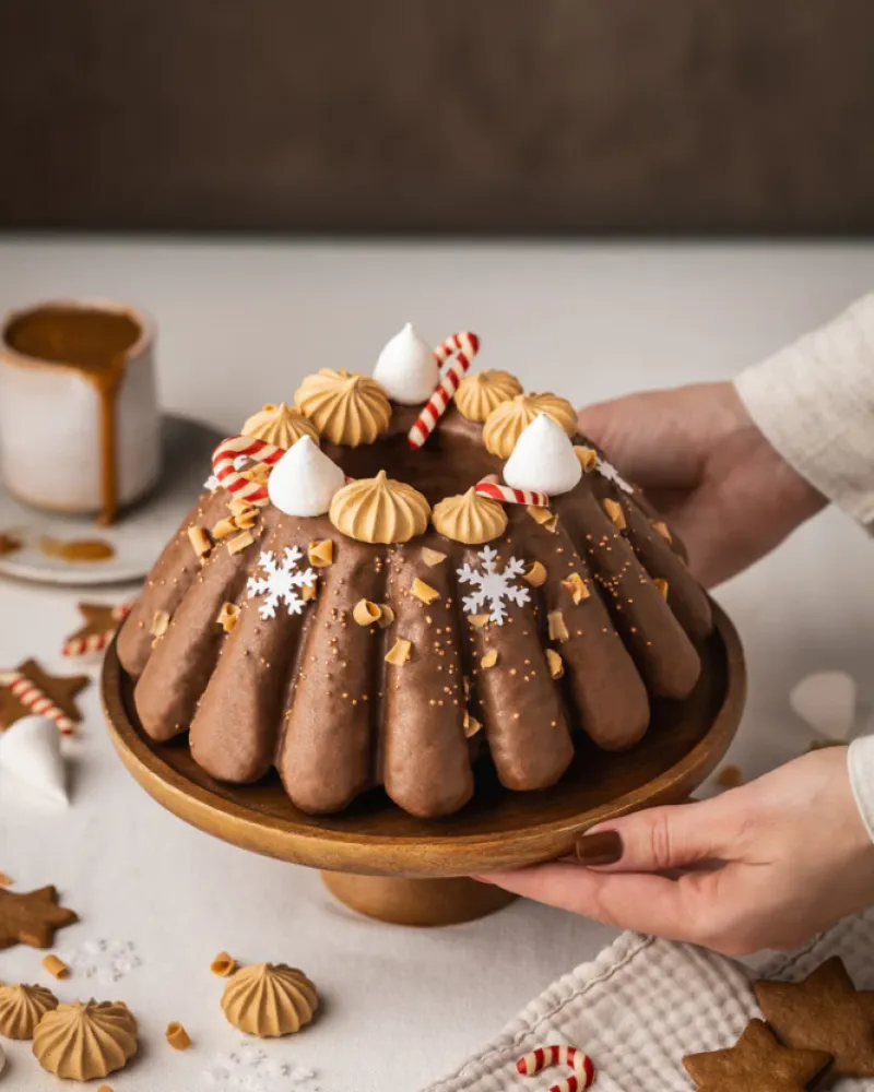 Kalėdinis karamelinis keksas, ~820 g