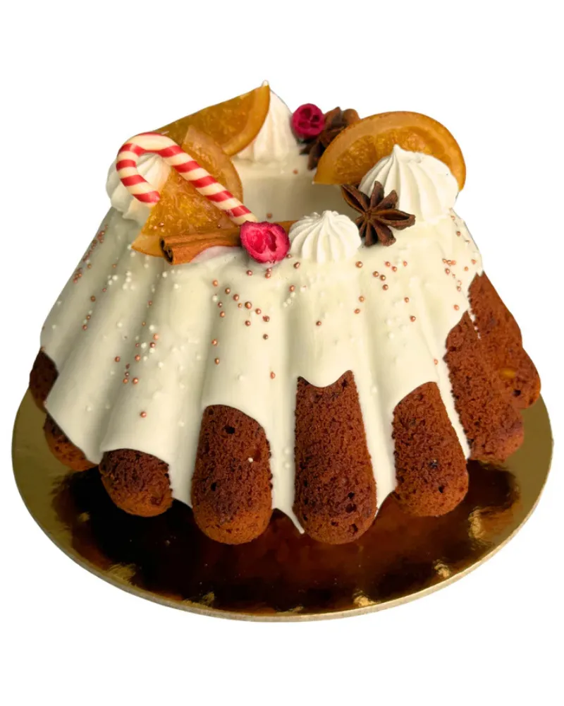 Kalėdinis apelsinų keksas, ~820 g