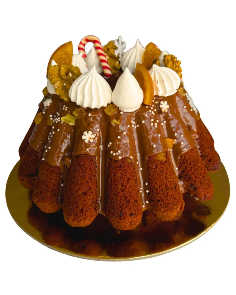 Kalėdinis morkų keksas