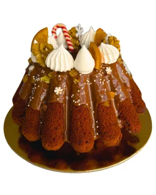 Kalėdinis morkų keksas