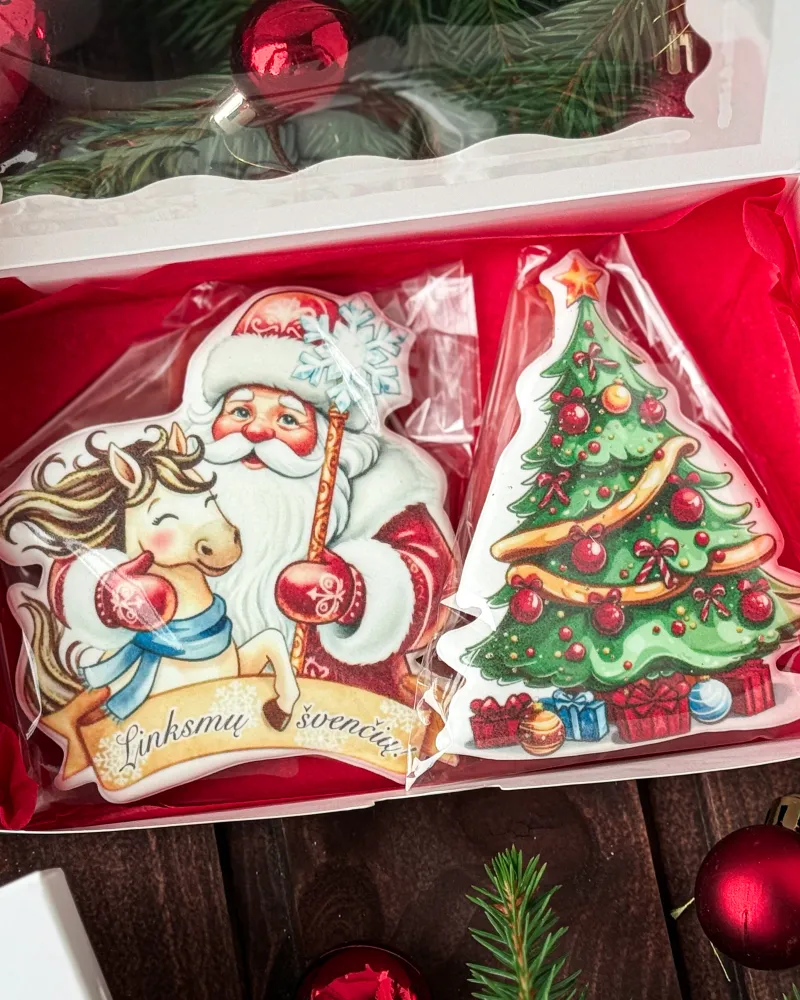 Dekoruotų meduolių rinkinys su 2026metų simboliu