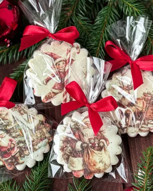 Kalėdiniai meduoliai, 8 cm