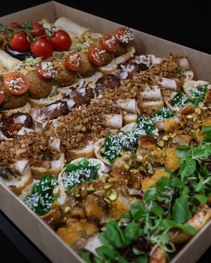 Veganiškų užkandukų rinkinys, 70 vnt