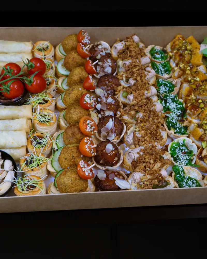 Veganiškų užkandukų rinkinys, 70 vnt