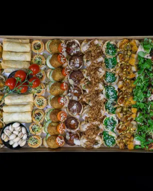 Veganiškų užkandukų rinkinys, 70 vnt