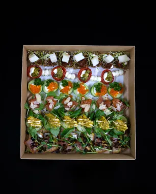 Užkandžių rinkinys be glitimo, 35 vnt.