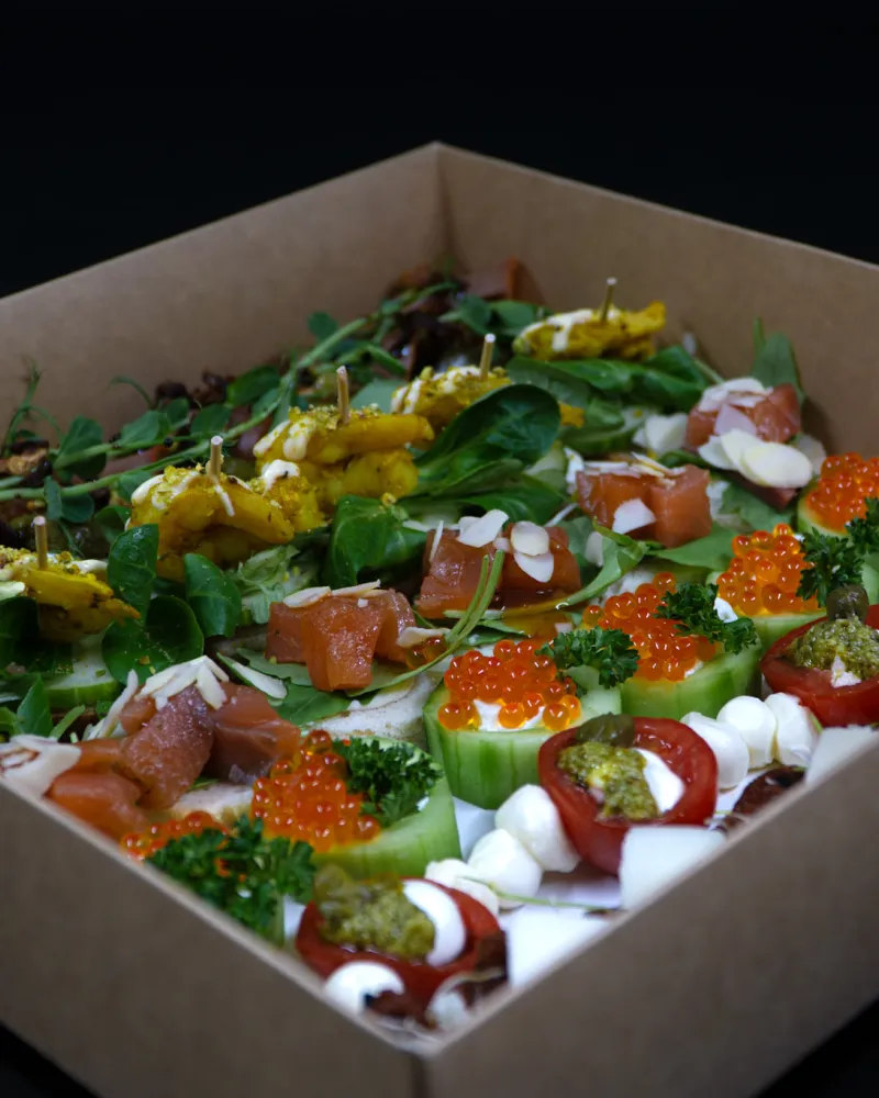 Užkandžių rinkinys be glitimo, 35 vnt.