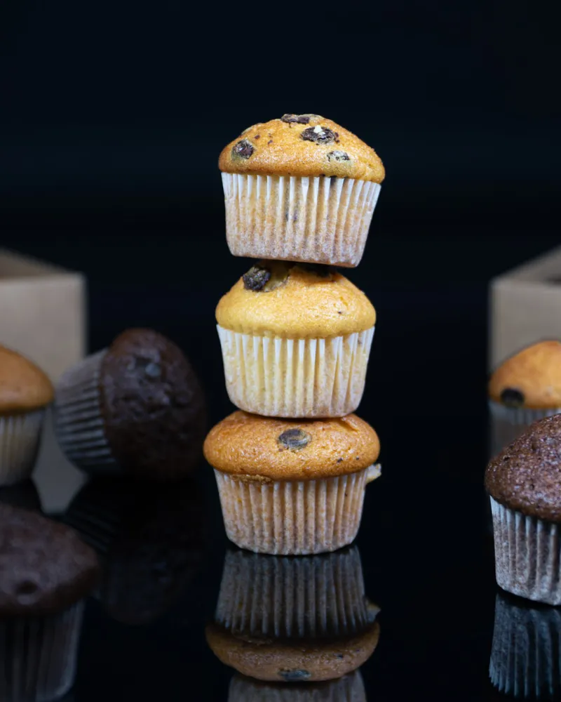 Trijų rūšių keksiukai 15vnt.